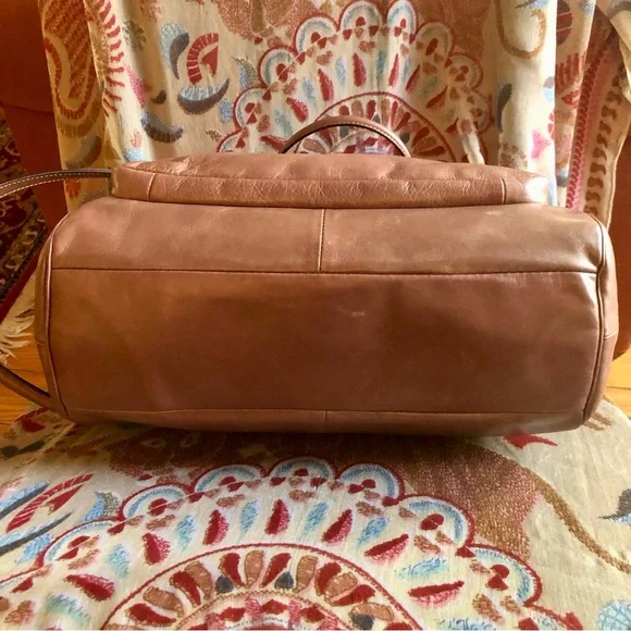 ❌SOLD❌ Coach Madison Metallic Leather North South Satchel 25175 - Picture 7 of 11